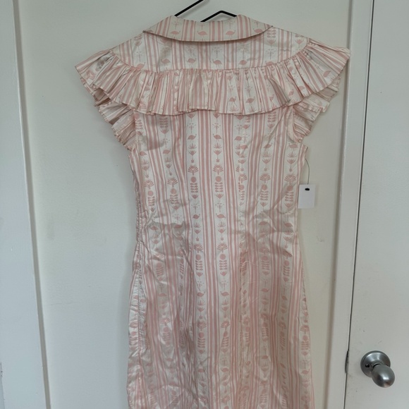 SINDISO KHUMALO Ruffled printed silk mini dress - Picture 5 of 7